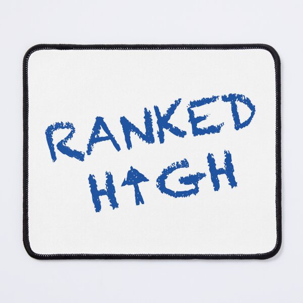 Item preview, Ranked High YouTube Channel Logo - White Background designed and sold by Jeanna’s Designs.