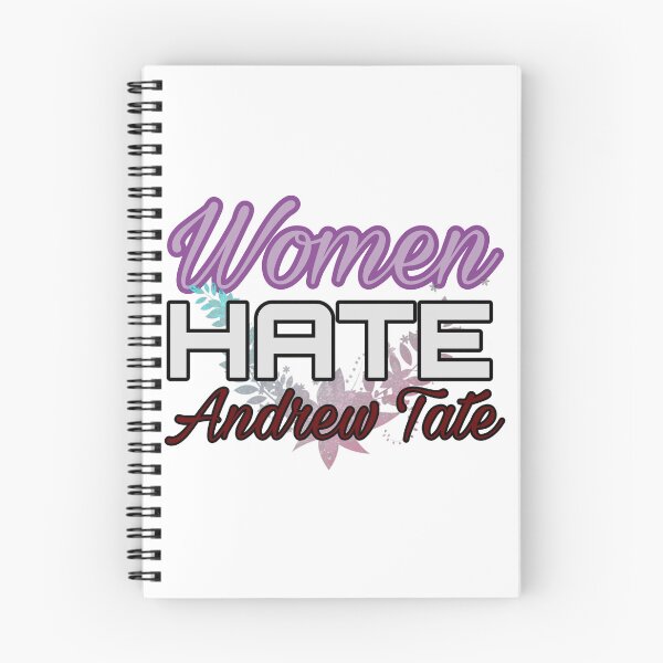 Item preview, Women Hate Andrew Tate Floral Word Art designed and sold by feardeargcrafts.