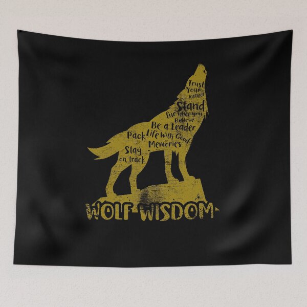 Item preview, Wolf Wisdom designed and sold by Kieran Abbott.
