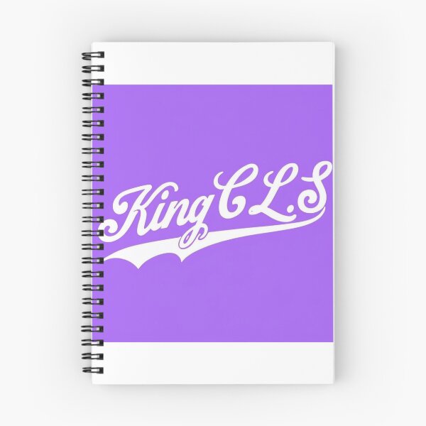 Item preview, King C.L.S Vintage Script | Candy Violet | Pure White designed and sold by Kingcls.