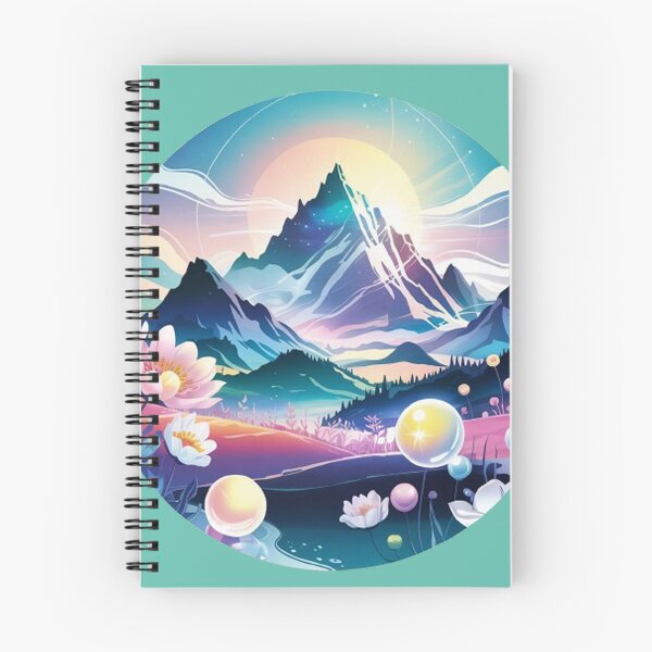 Item preview, Surreal ethereal mountain landscape-2. designed and sold by Lilashakti ⭐️ ⭐️ ⭐️ ⭐️ ⭐️.