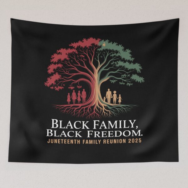 Item preview, Juneteenth Family Reunion 2025 Freedom Unity Black Women Men designed and sold by clothesy7.