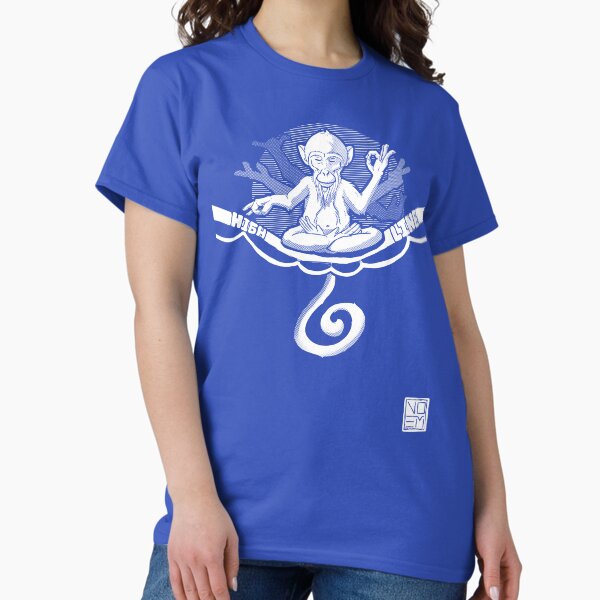 Item preview, Highline Monkey White designed and sold by Noem-Prints.