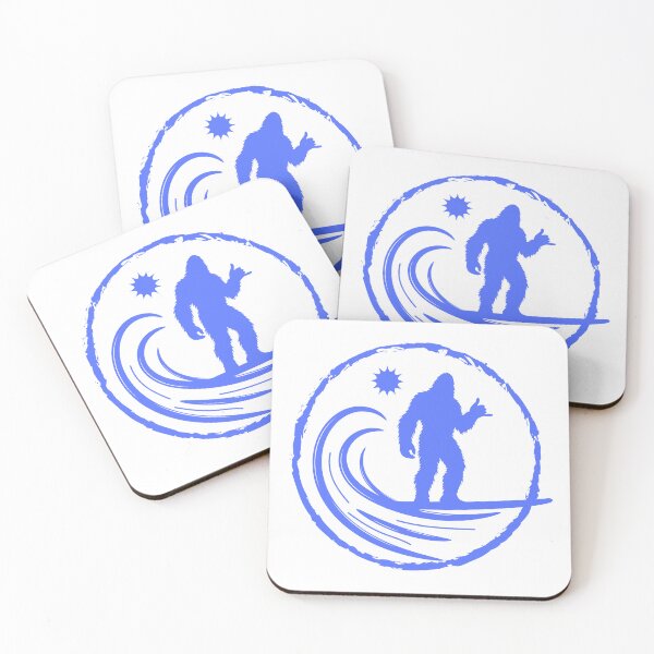 Item preview, Surfer Bigfoot designed and sold by AMERICANCHEEZ.