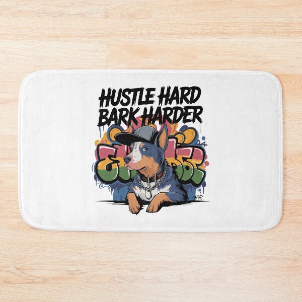 Item preview, Street Style Cattle Dog – Hustle Hard, Bark Harder designed and sold by WildlifeInc.