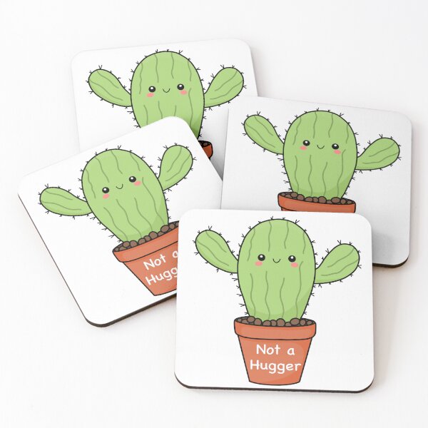 Item preview, Not a Hugger Cactus designed and sold by DigitalDuckz.