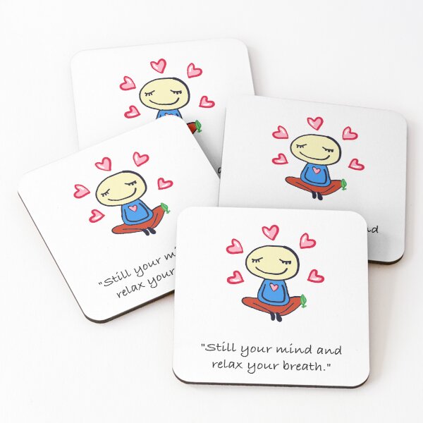 Item preview, Still Your Mind and Relax Your Breath designed and sold by Kind Living.