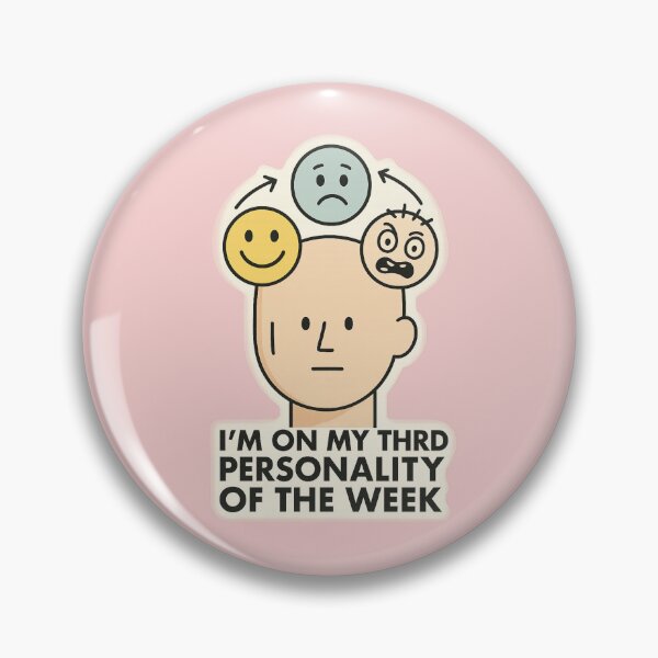 Item preview, Third Personality of the Week Mood Cycle Sticker designed and sold by ac3iongDcreator.