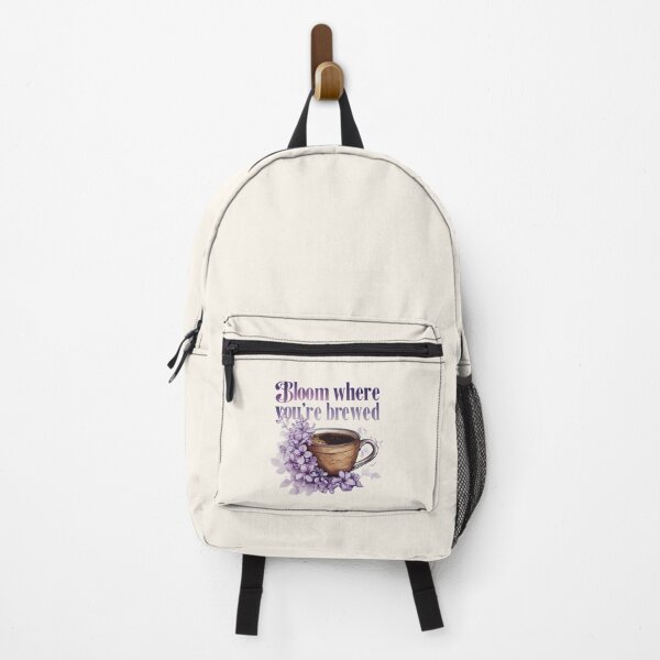 Item preview, Lilac Flower - Bloom Where You're Brewed designed and sold by DemureArtsy.