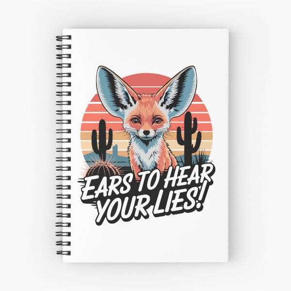 Item preview, Big-Eared Fennec Fox Desert Humor designed and sold by WildlifeInc.