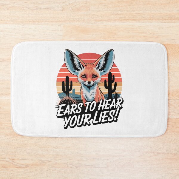 Item preview, Big-Eared Fennec Fox Desert Humor designed and sold by WildlifeInc.