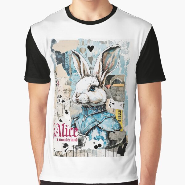 Artikel-Vorschau von Kaninchen Alice Wunderland, designt und verkauft von Topmaxdesign.