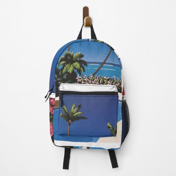 Item preview, Hiroshi Nakai Pool at the Beach Canva designed and sold by OVERSAI.