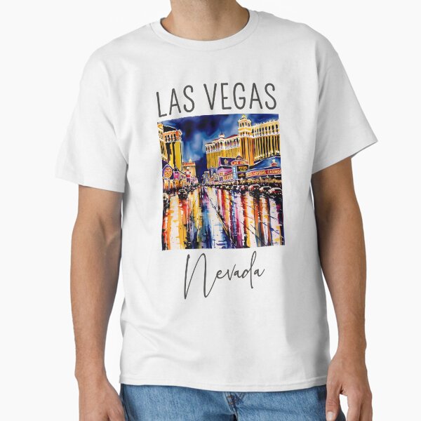 Item preview, A Watercolor Design of Las Vegas - Nevada  designed and sold by Sketch-Shack.