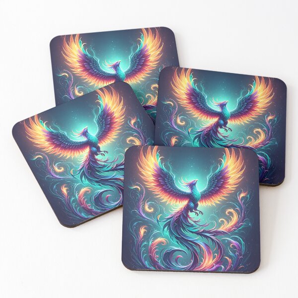 Item preview, Fiery Rising Phoenix designed and sold by AnalajiaDesigns.