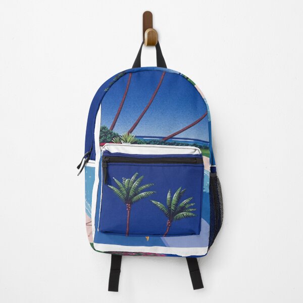 Item preview, Hiroshi Nakai Summer Blue Pool Canva Art Pop designed and sold by OVERSAI.
