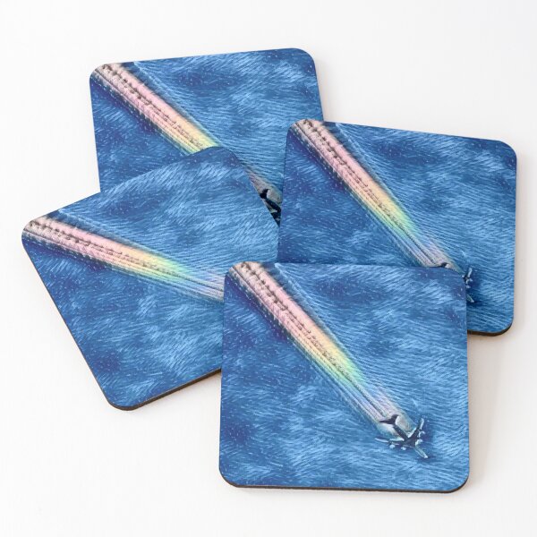 Item preview, Jumbo Rainbow Trail In Shades Of Blue designed and sold by Fearless-Fox.