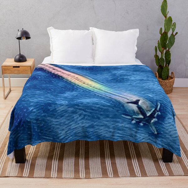Item preview, Jumbo Rainbow Trail In Shades Of Blue designed and sold by Fearless-Fox.