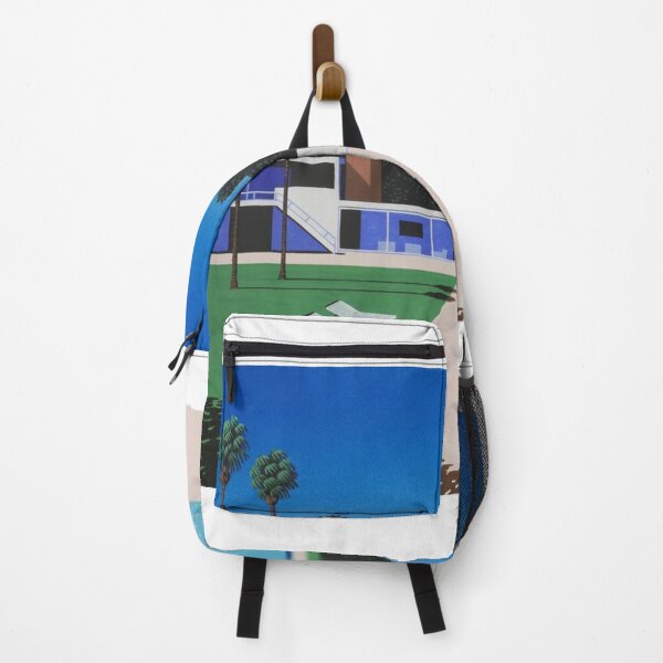 Item preview, Hiroshi Nakai White Pool with Tree Canva designed and sold by OVERSAI.