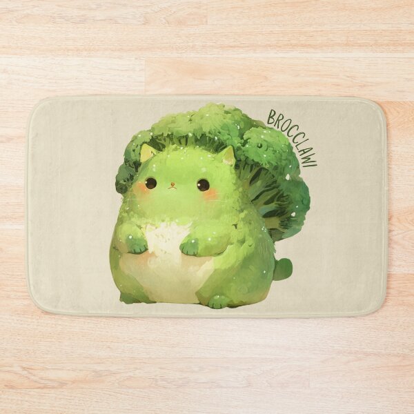 Item preview, Brocclawi - funny cat lover gift, Broccoli, cat, kawaii designed and sold by Verubi.