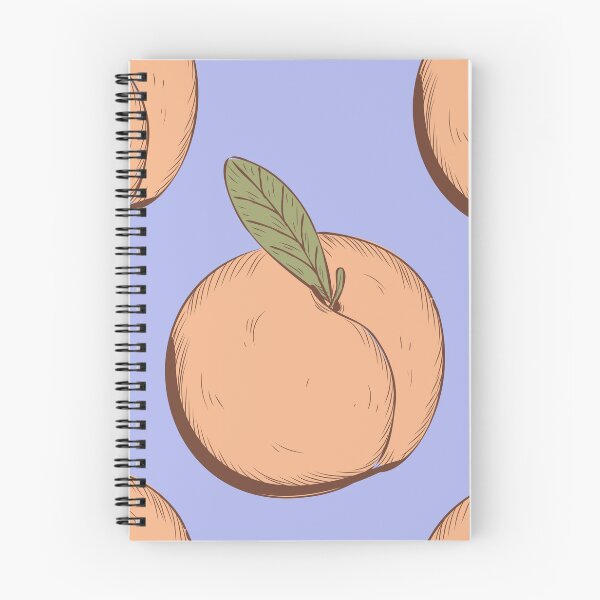 Item preview, peaches pattern designed and sold by ThiccAndSik.