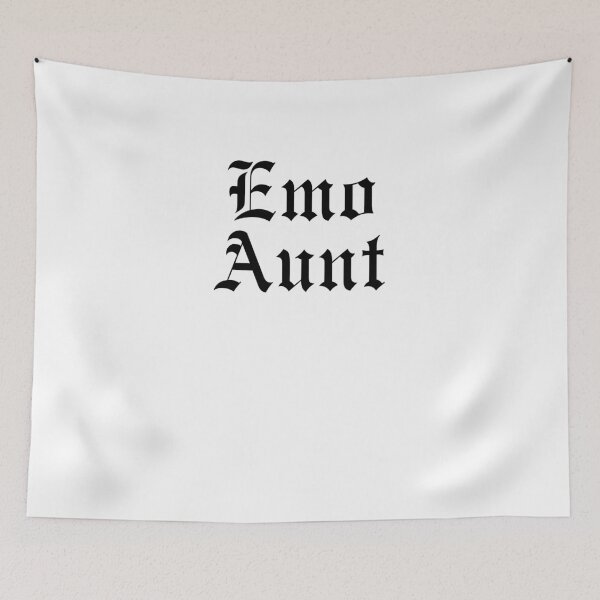 Item preview, Emo Aunt Funny Emo auntie Goth Punk aunt designed and sold by snowry.
