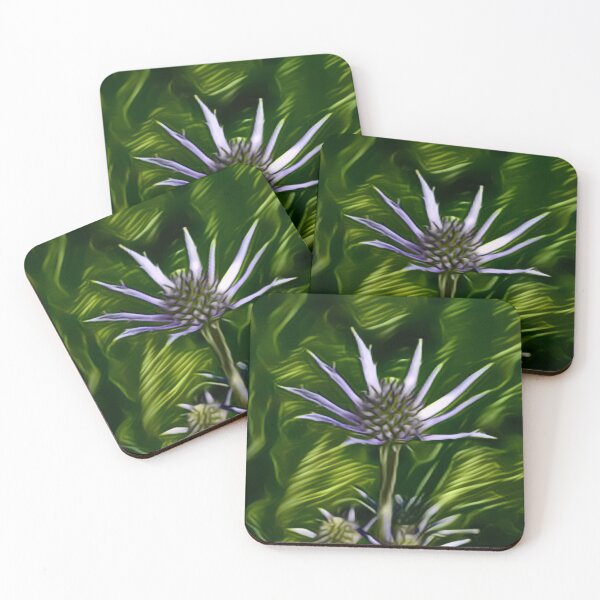 Item preview, Spikey Blue Flower In Expressive Blend designed and sold by Fearless-Fox.