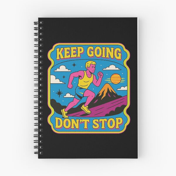 Item preview, Retro Keep Going Runner designed and sold by zzz888.