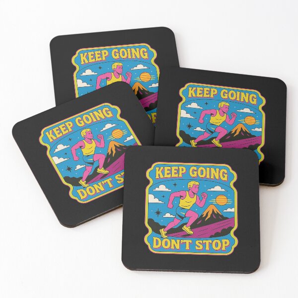 Item preview, Retro Keep Going Runner designed and sold by zzz888.