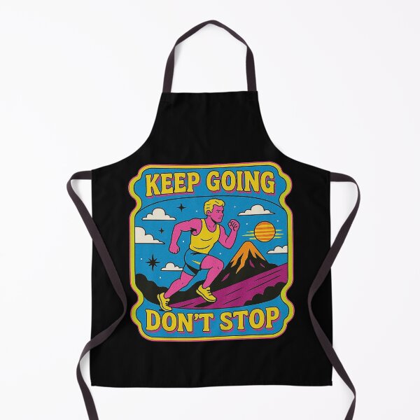 Item preview, Retro Keep Going Runner designed and sold by zzz888.