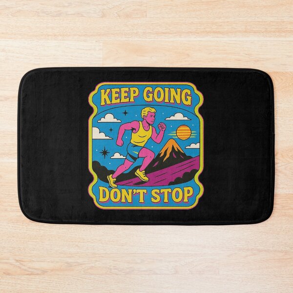 Item preview, Retro Keep Going Runner designed and sold by zzz888.