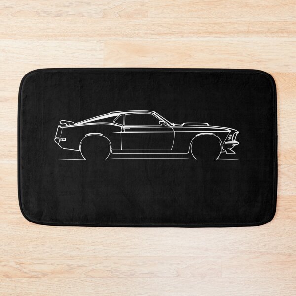 Item preview, 1970 Boss 302 Mustang Line Art designed and sold by TheArtOfCar.