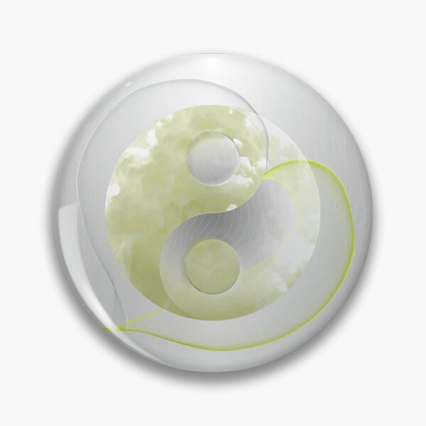 Item preview, Copie de Yin-Yang Amour Bleu Ciel designed and sold by sheSzen.