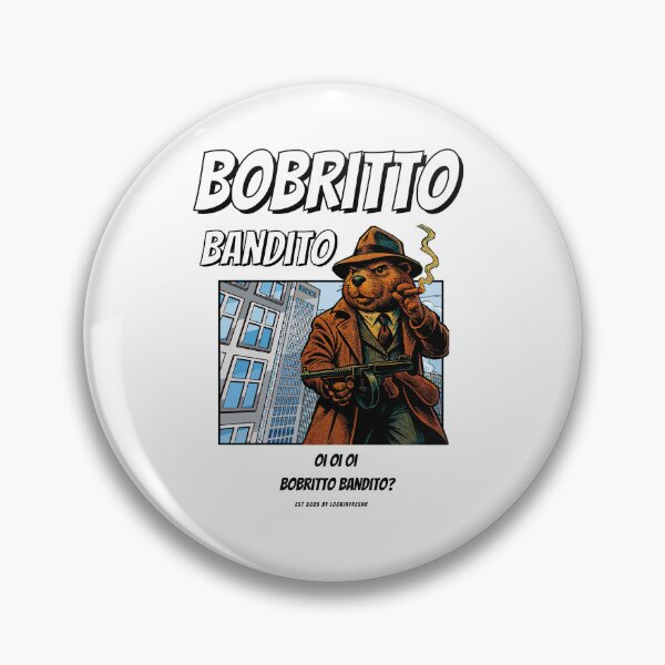 Item preview, Bobritto Bandito 90's Comic Style  (Italian Brainrot) designed and sold by LookinFreshh.