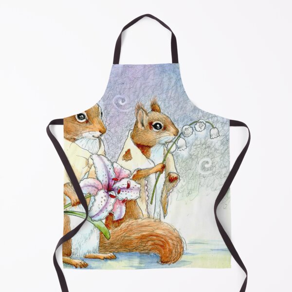 Item preview, squirrels in bloom kaaren poole designed and sold by KaarenPoole.