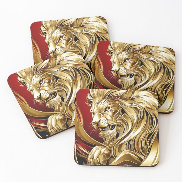 Item preview, Golden Lion Portrait designed and sold by PetsArt.