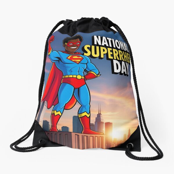Item preview, National Superhero Day Bold Comic Style Design designed and sold by SAarcado.