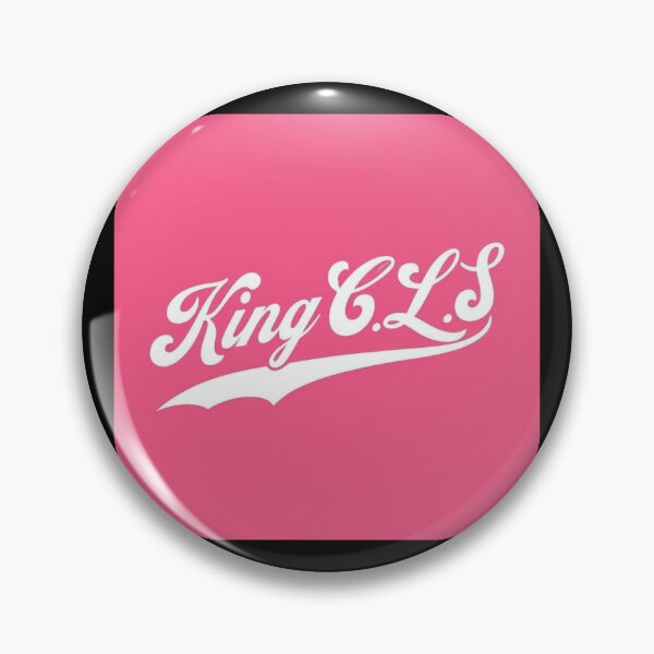 Item preview, King C.L.S Vintage Script | Flamingo Pink | Pure White  designed and sold by Kingcls.