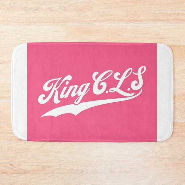 Item preview, King C.L.S Vintage Script | Flamingo Pink | Pure White  designed and sold by Kingcls.