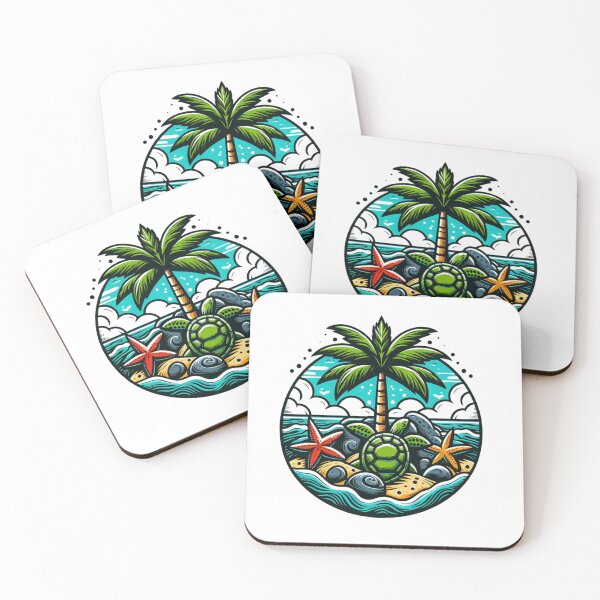 Item preview, Beach Element AI Art – Modern Coastal Design for Clothing, Accessories, and Perfect Gifts for Beach Lovers and Travelers designed and sold by knalpot-design.