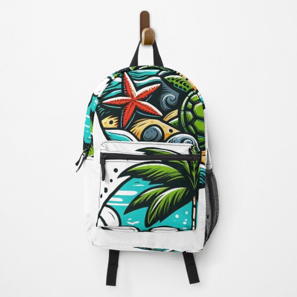 Item preview, Beach Element AI Art – Modern Coastal Design for Clothing, Accessories, and Perfect Gifts for Beach Lovers and Travelers designed and sold by knalpot-design.