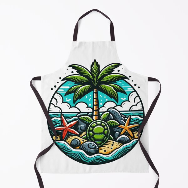 Item preview, Beach Element AI Art – Modern Coastal Design for Clothing, Accessories, and Perfect Gifts for Beach Lovers and Travelers designed and sold by knalpot-design.