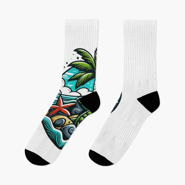 Item preview, Beach Element AI Art – Modern Coastal Design for Clothing, Accessories, and Perfect Gifts for Beach Lovers and Travelers designed and sold by knalpot-design.