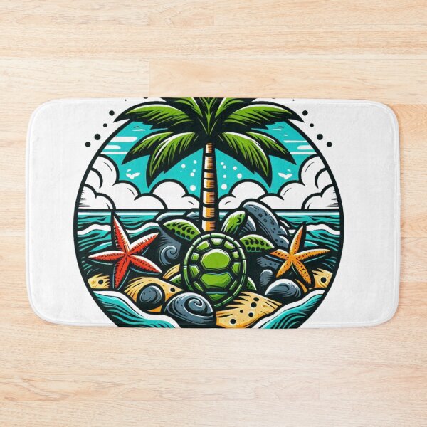 Item preview, Beach Element AI Art – Modern Coastal Design for Clothing, Accessories, and Perfect Gifts for Beach Lovers and Travelers designed and sold by knalpot-design.