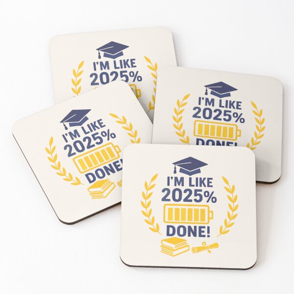 Item preview, Class of 2025 Graduation Merch – I’m 2025% Done – Funny 2025 Grads merchandise designed and sold by LiLohaveaplan.