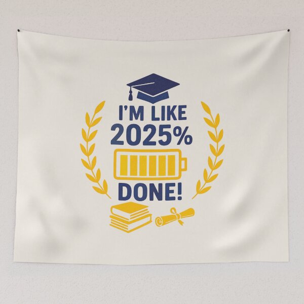 Item preview, Class of 2025 Graduation Merch – I’m 2025% Done – Funny 2025 Grads merchandise designed and sold by LiLohaveaplan.