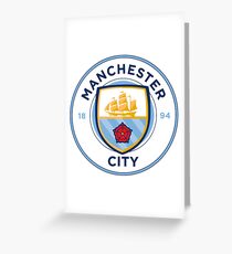 The Manchester City T Shirts Greeting Card