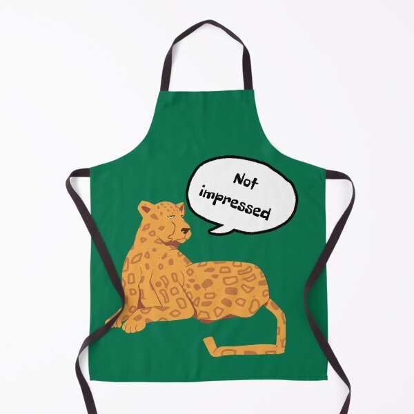 Item preview, Funny Cartoon Cheetah / Leopard "Not Impressed" - Disappointed Big Cat designed and sold by ElixirCraft.