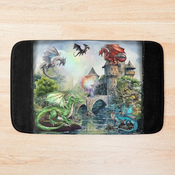 Item preview, Elemental Dragons designed and sold by Karen Wood.