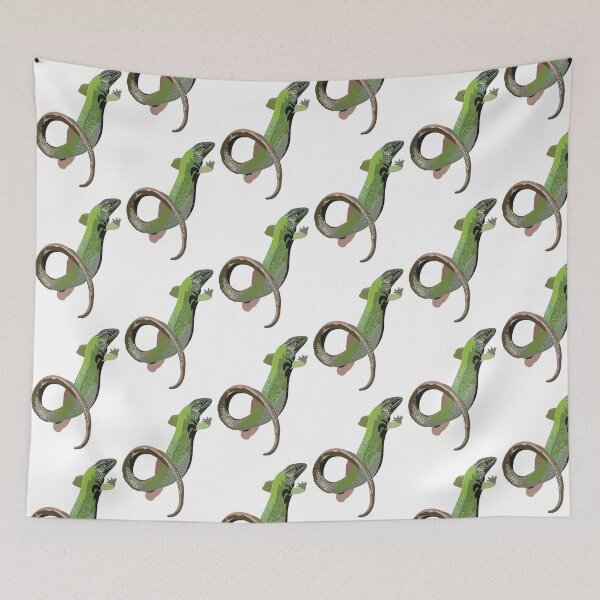 Item preview, E is for European Lizard,European Lizard Design – Reptile Art for Nature Lovers  designed and sold by PrettylittlepastelUk.